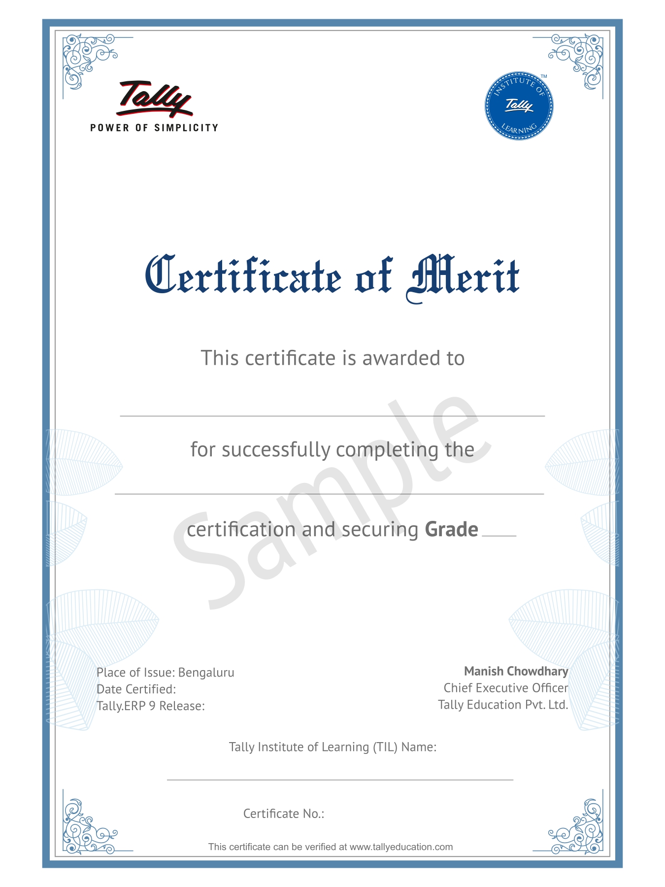 G-Tec Jain Education Tally Prime Comprehensive